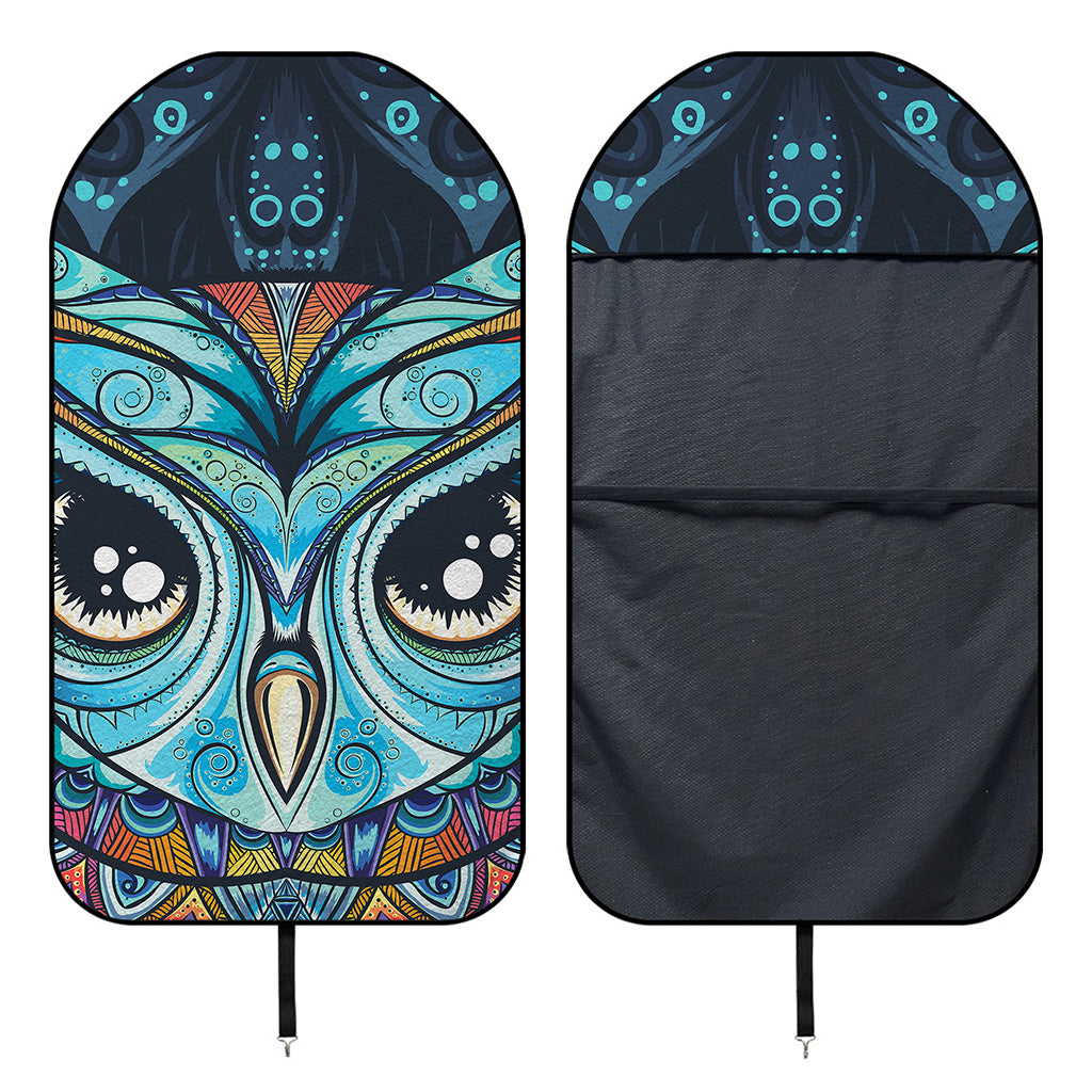 Colorful Tribal Owl Print Waterproof Car Seat Cover
