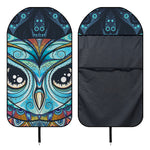 Colorful Tribal Owl Print Waterproof Car Seat Cover