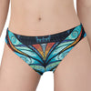 Colorful Tribal Owl Print Women's Panties