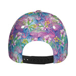Colorful Tropical Flamingo Print Baseball Cap
