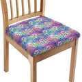 Colorful Tropical Flamingo Print Chair Cushion Cover