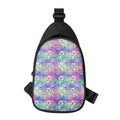 Colorful Tropical Flamingo Print Sling Bag