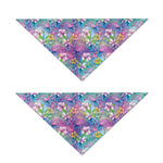 Colorful Tropical Flamingo Print Dog Bandana