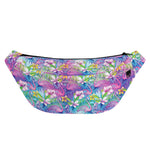 Colorful Tropical Flamingo Print Fanny Pack