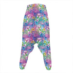 Colorful Tropical Flamingo Print Hammer Pants
