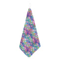 Colorful Tropical Flamingo Print Hand Towel