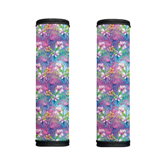 Colorful Tropical Flamingo Print Handle Covers