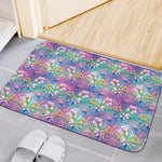 Colorful Tropical Flamingo Print Indoor Door Mat