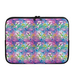 Colorful Tropical Flamingo Print Laptop Sleeve