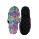 Colorful Tropical Flamingo Print Slippers