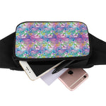 Colorful Tropical Flamingo Print Waist Bag