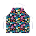 Colorful Tropical Jungle Hawaiian Print Adjustable Apron