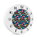 Colorful Tropical Jungle Hawaiian Print Alarm Clock
