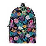 Colorful Tropical Jungle Hawaiian Print Backpack