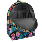 Colorful Tropical Jungle Hawaiian Print Backpack