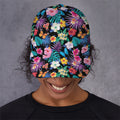 Colorful Tropical Jungle Hawaiian Print Baseball Cap