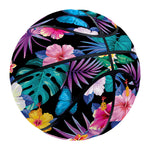 Colorful Tropical Jungle Hawaiian Print Basketball