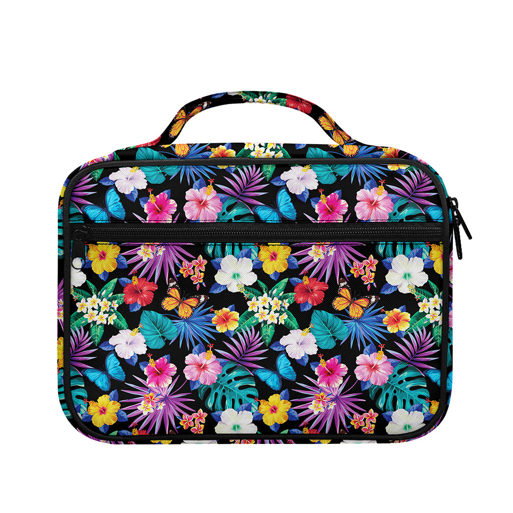 Colorful Tropical Jungle Hawaiian Print Briefcase Bible Bag