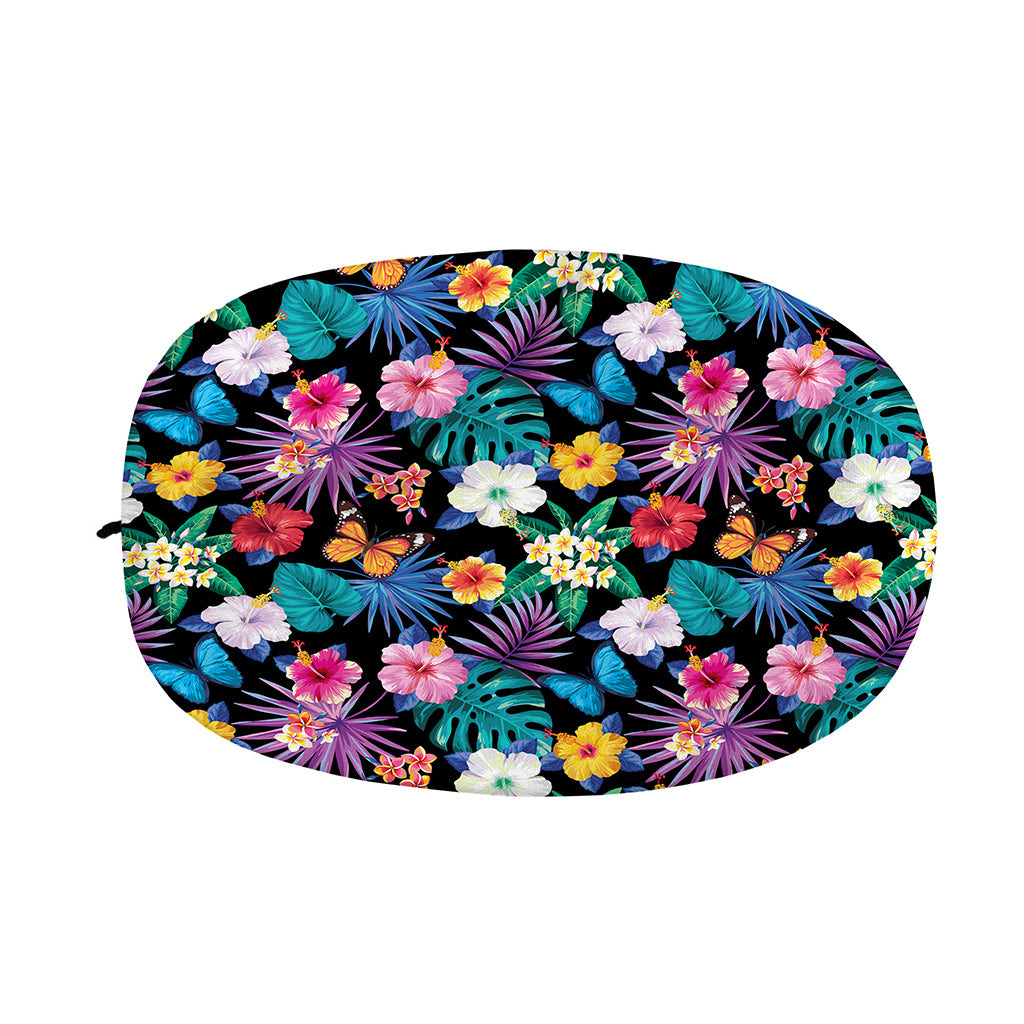 Colorful Tropical Jungle Hawaiian Print Car Side Mirror Covers