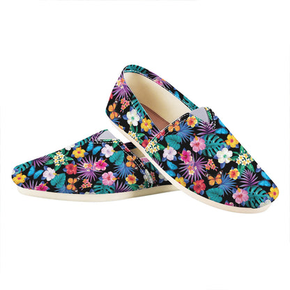 Colorful Tropical Jungle Hawaiian Print Casual Shoes