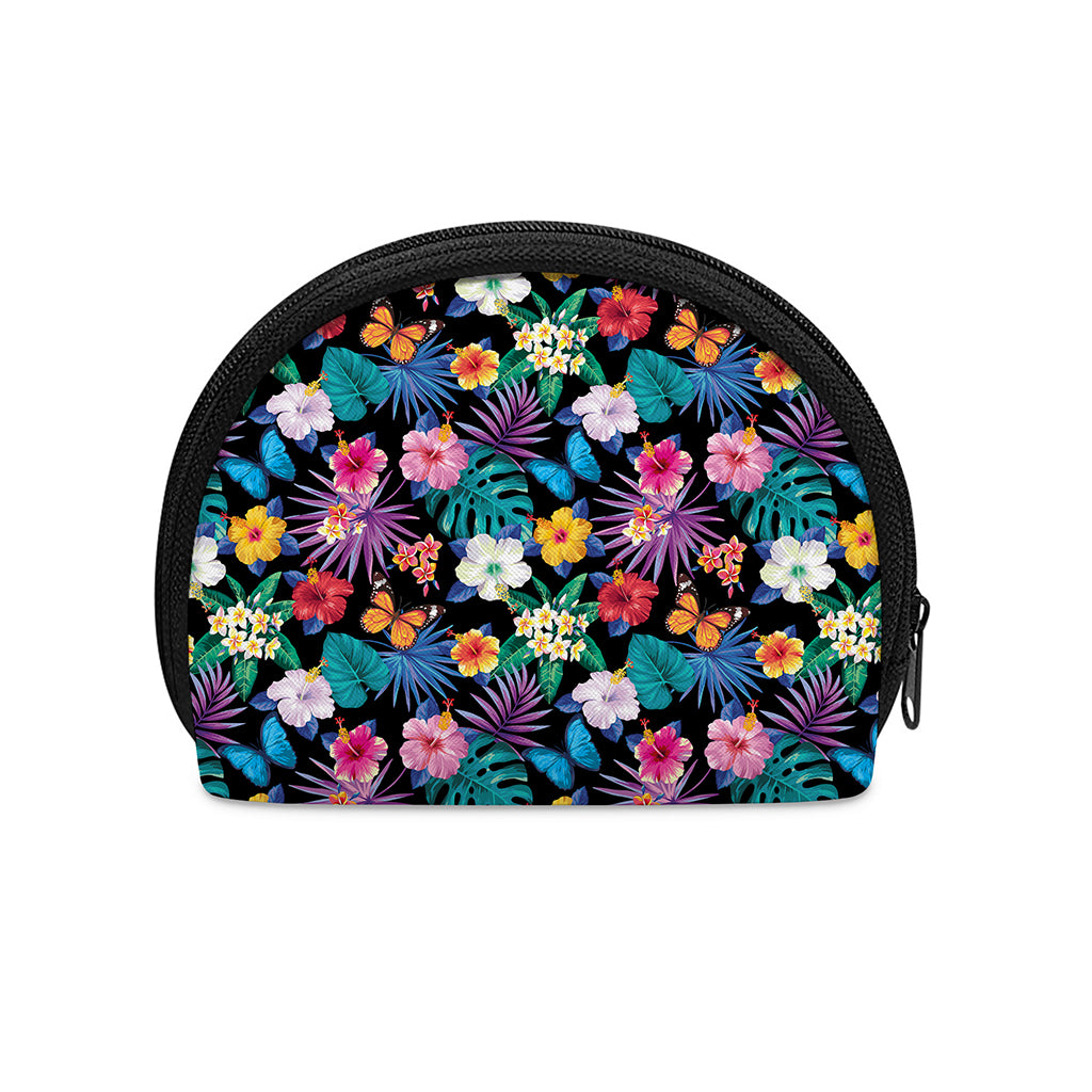 Colorful Tropical Jungle Hawaiian Print Coin Purse