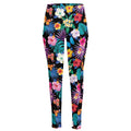 Colorful Tropical Jungle Hawaiian Print High-Waisted Pocket Leggings