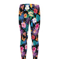 Colorful Tropical Jungle Hawaiian Print Men's Leggings