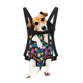 Colorful Tropical Jungle Hawaiian Print Pet Carrier Backpack
