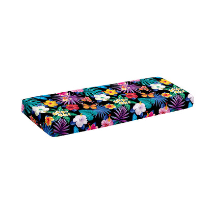 Colorful Tropical Jungle Hawaiian Print Piano Keyboard Cover