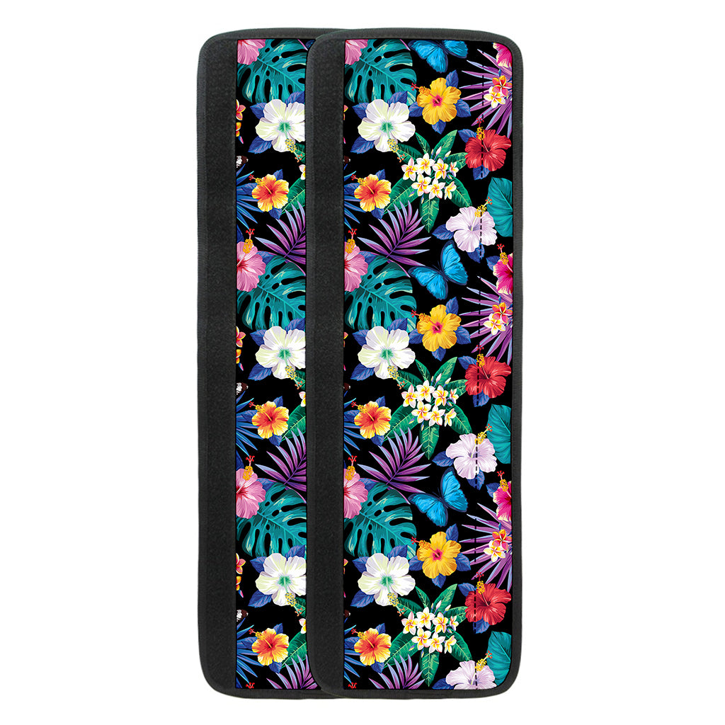 Colorful Tropical Jungle Hawaiian Print Refrigerator Handle Covers