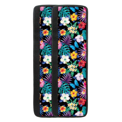 Colorful Tropical Jungle Hawaiian Print Refrigerator Handle Covers
