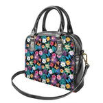 Colorful Tropical Jungle Hawaiian Print Shoulder Handbag