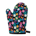 Colorful Tropical Jungle Hawaiian Print Single Oven Mitt