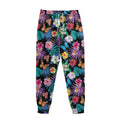 Colorful Tropical Jungle Hawaiian Print Sweatpants