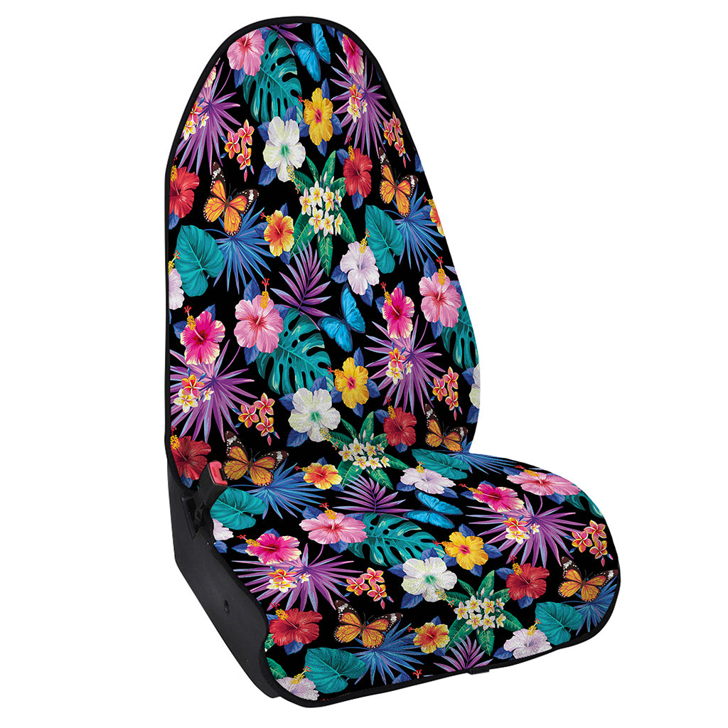Colorful Tropical Jungle Hawaiian Print Waterproof Car Seat Cover