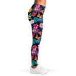 Colorful Tropical Jungle Hawaiian Print Women's Leggings
