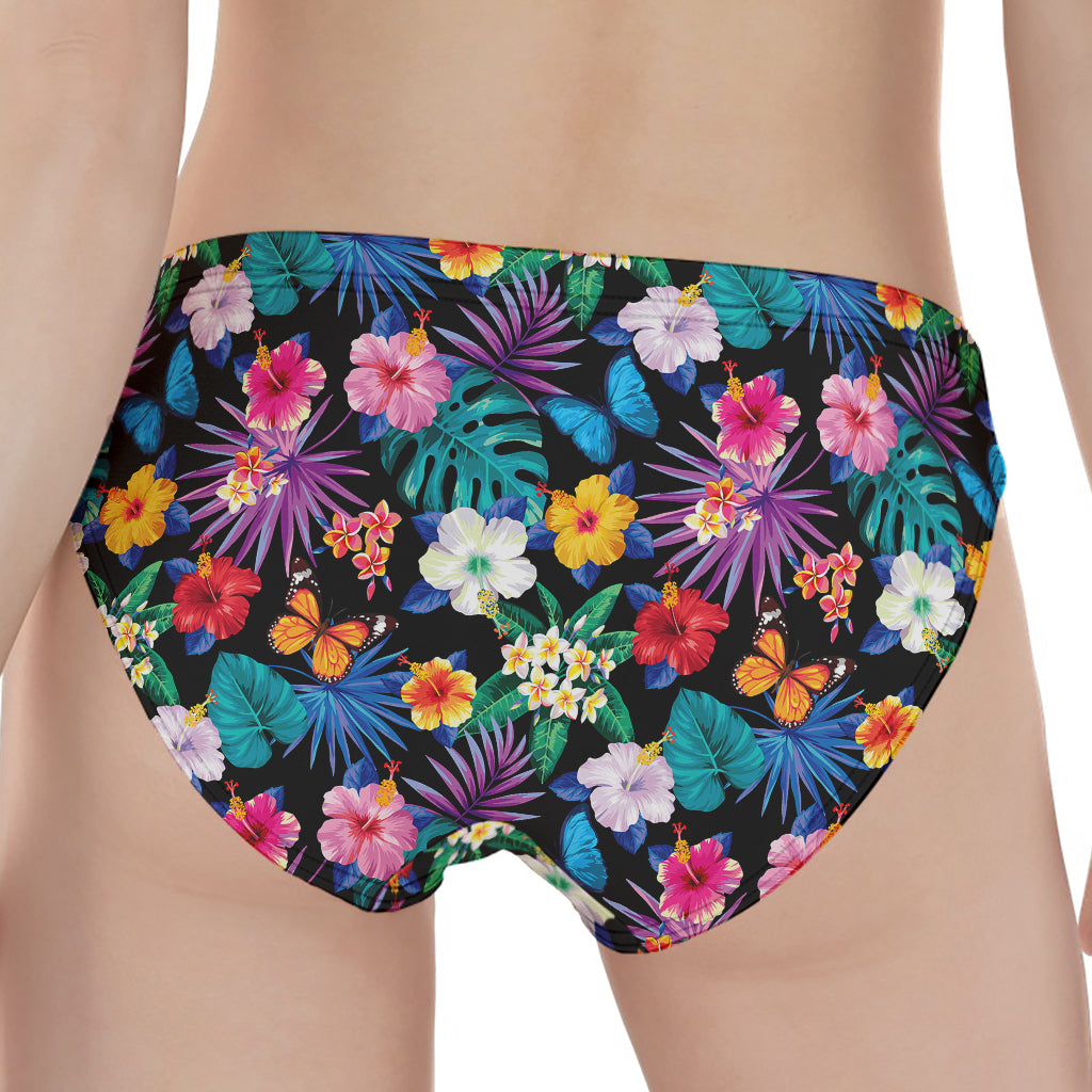 Colorful Tropical Jungle Hawaiian Print Women's Panties