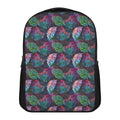 Colorful Tropical Leaves Pattern Print Casual Backpack