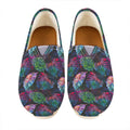 Colorful Tropical Leaves Pattern Print Casual Shoes