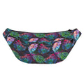 Colorful Tropical Leaves Pattern Print Fanny Pack