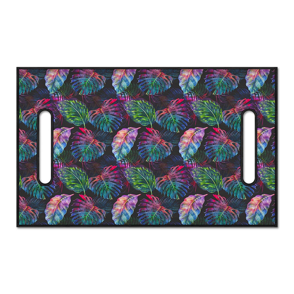 Colorful Tropical Leaves Pattern Print Golf Cart Seat Cover