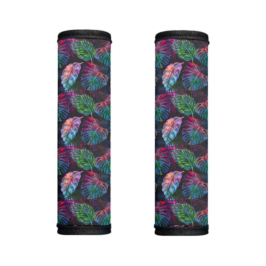 Colorful Tropical Leaves Pattern Print Handle Covers