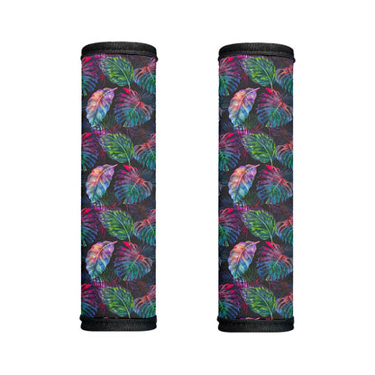 Colorful Tropical Leaves Pattern Print Handle Covers