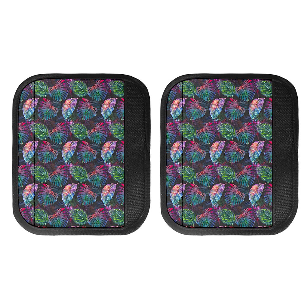 Colorful Tropical Leaves Pattern Print Handle Covers