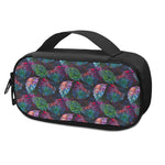 Colorful Tropical Leaves Pattern Print Insulin Cooler Travel Case