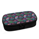 Colorful Tropical Leaves Pattern Print Insulin Cooler Travel Case