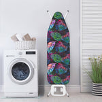 Colorful Tropical Leaves Pattern Print Ironing Board Cover