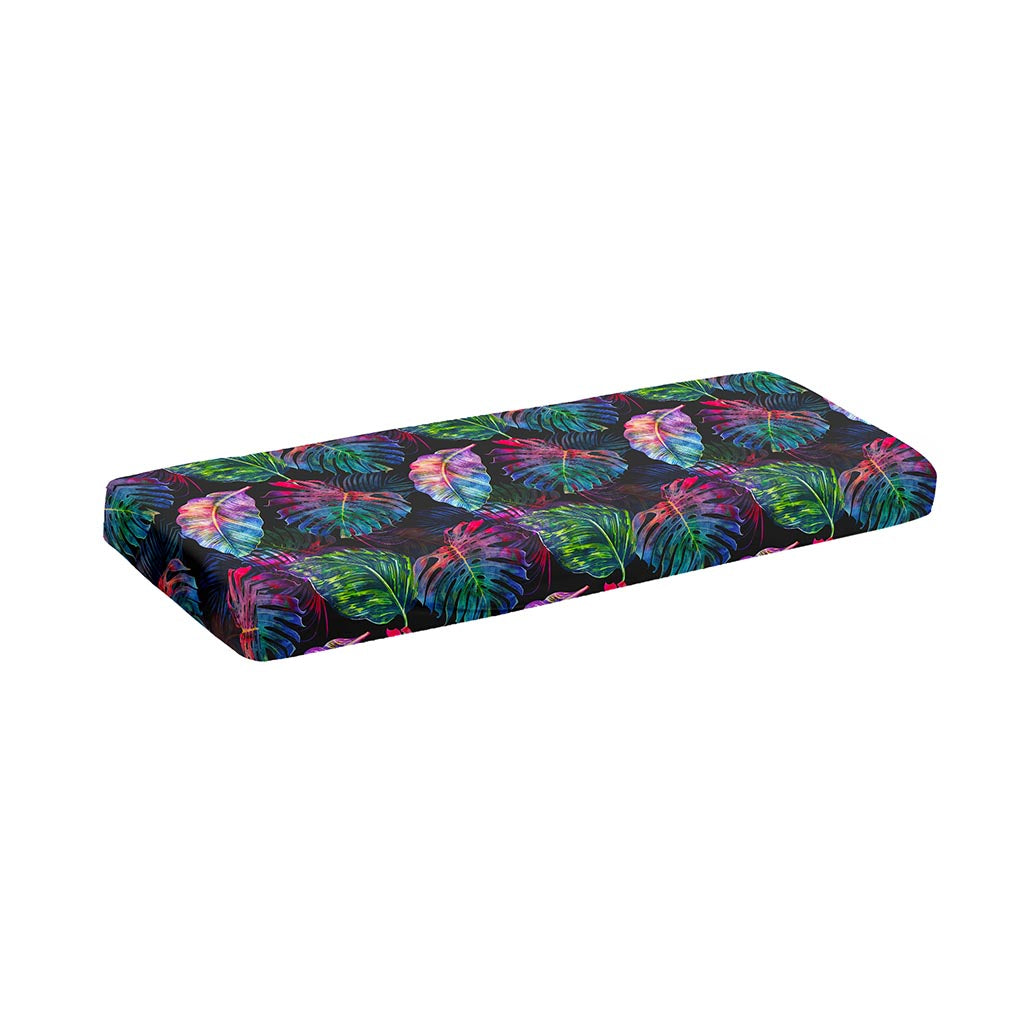 Colorful Tropical Leaves Pattern Print Piano Keyboard Cover