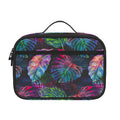 Colorful Tropical Leaves Pattern Print Portable Lunch Bag