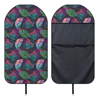 Colorful Tropical Leaves Pattern Print Waterproof Car Seat Cover